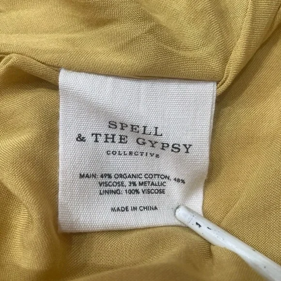 Spell Mystic Maxi Skirt, Size Medium, Sunflower - Picture 11 of 14